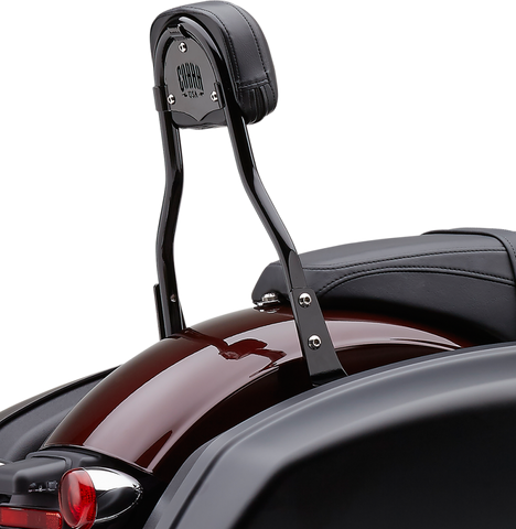 Cobra Detachable Backrest for 2018-19 Harley Softail - Black - 602-2011B