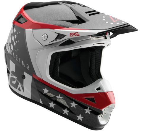 Answer Racing AR5 Rally Motocross Helmet - Red/Black - Small