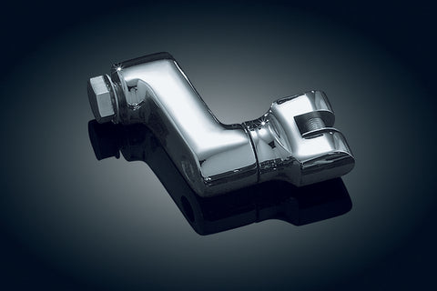 Kuryakyn 7996 - Offset Peg Mounts with 1/2-13 Mounting Bolt - Chrome