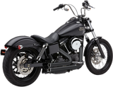 Cobra USA 909 Speedster Exhaust for Harley Dyna Wide Glide / Street Bob - Black - 6708B