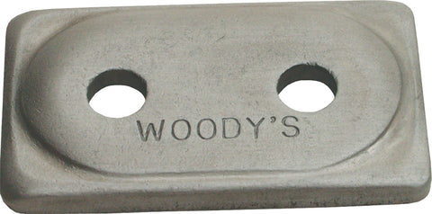Woodys Double Digger Support Plates for 5/16in Studs - 12 Pack - ADD2-3775
