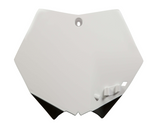 Acerbis Front Number Plate for 2007-12 KTM SX / SX-F models - White - 2082020002
