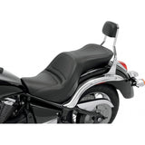 Saddlemen Ultimate Comfort Explorer 2-Up Seat for 2006-20 Kawasaki VN900 Vulcan Classic / Custom - Black/Smooth Stitched - K06-11-029