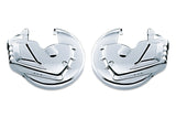Kuryakyn 7450 - Rotor Covers for '01-'17 GL1800 & '13-'16 F6B Models - Chrome