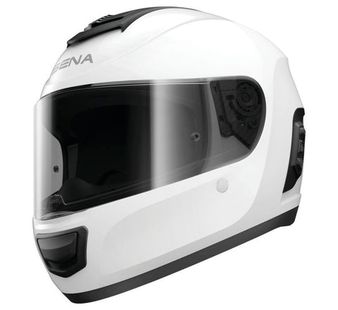 Sena Momentum Lite Helmet - Gloss White - X-Small