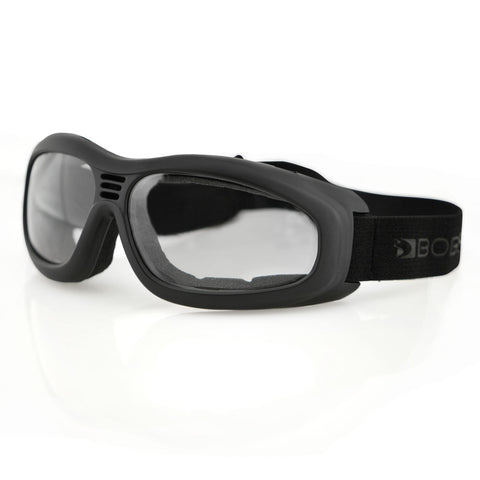 Bobster Touring 2 Goggles - Black Frame/Clear Lens - BT2001C