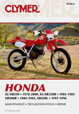 Clymer M328-4 Service & Repair Manual for Honda XL / XR250 / XL / XR350R