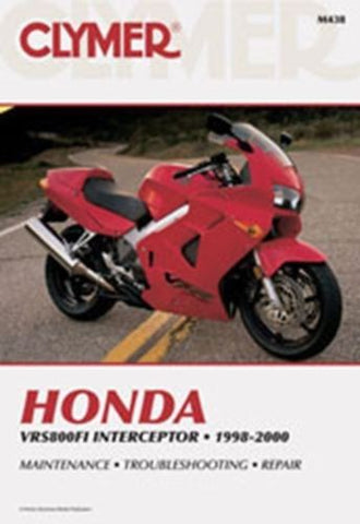 Clymer M438 Service & Repair Manual for 1998-00 Honda VFR800FI Interceptor