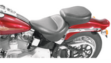 Mustang Wide Super Touring 1-Piece Vintage Seat for Harley Softails - 75073