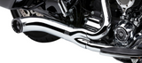 Cobra Turnout Exhaust System for 2017-22 Harley FL Touring models - Chrome - 6271