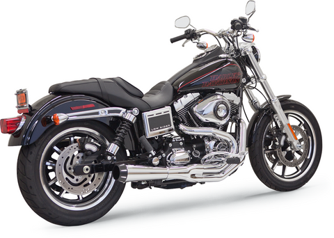 Bassani Road Rage Full Exhaust for 1991-2017 Harley Models  - Chrome - 1D32R