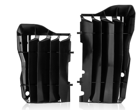Acerbis Radiator Louvers for 2017-20 Honda CRF450R/X - Black - 2691510001