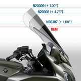 National Cycle VStream Windshield for Yamaha FJR1300 Models - Dark Gray - N20307